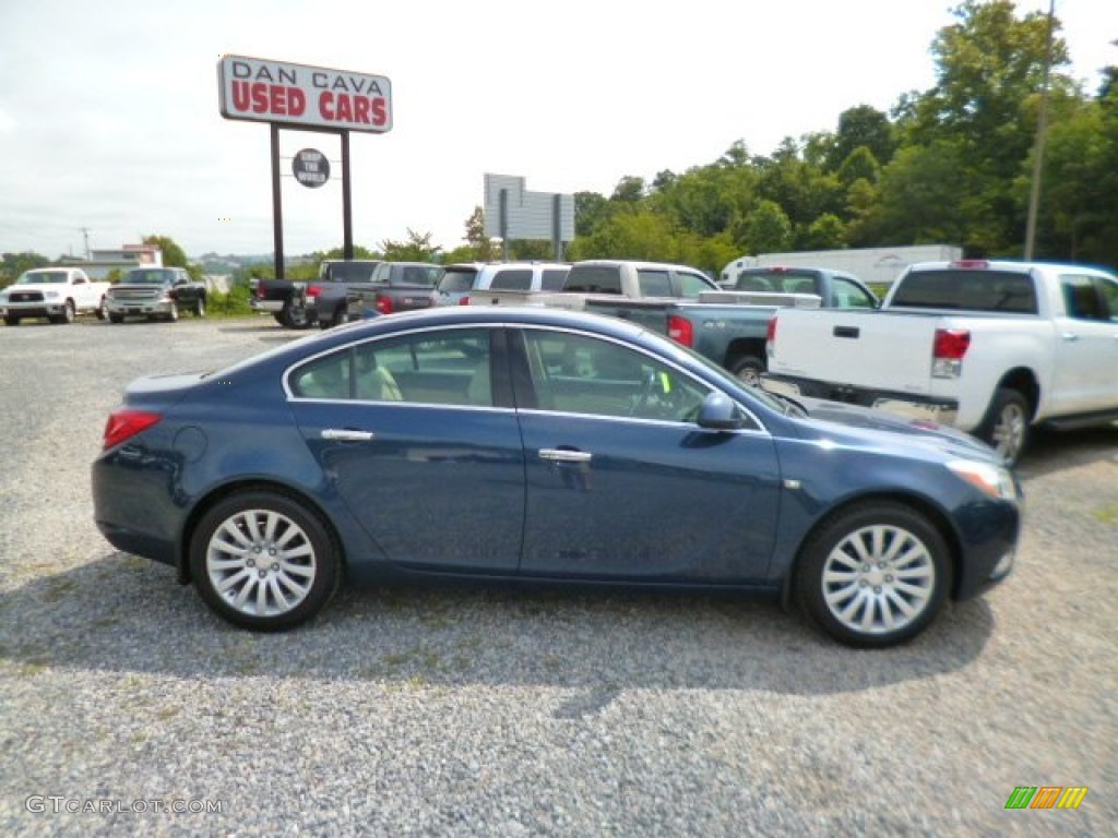 2011 Regal CXL - Majestic Blue Metallic / Cashmere photo #6