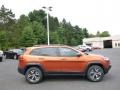 2014 Mango Tango Pearl Coat Jeep Cherokee Trailhawk 4x4  photo #5