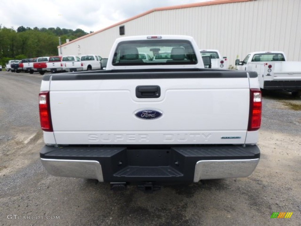 2015 F250 Super Duty XL Regular Cab 4x4 - Oxford White / Steel photo #7