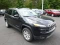 2014 Brilliant Black Crystal Pearl Jeep Cherokee Latitude 4x4  photo #4