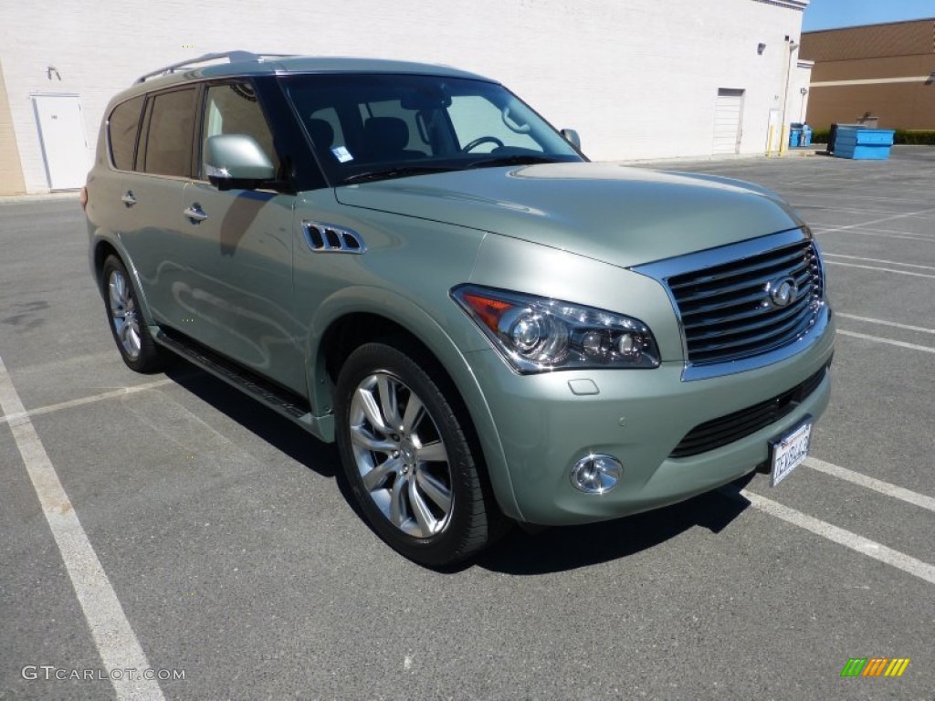 2011 QX 56 4WD - Mountain Sage / Graphite photo #1