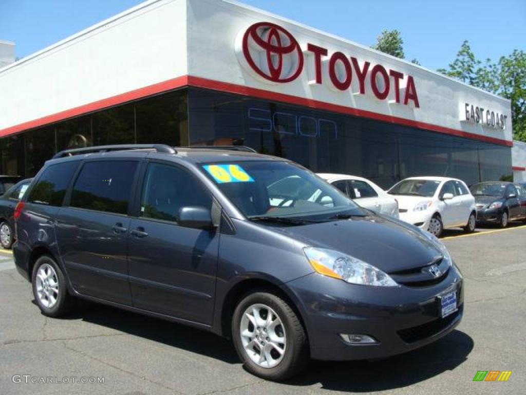 2006 Sienna XLE - Slate Metallic / Stone Gray photo #1