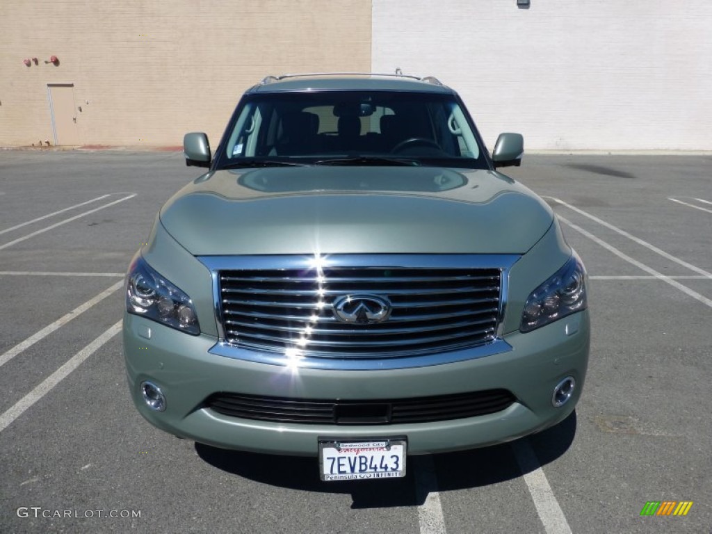 2011 QX 56 4WD - Mountain Sage / Graphite photo #9