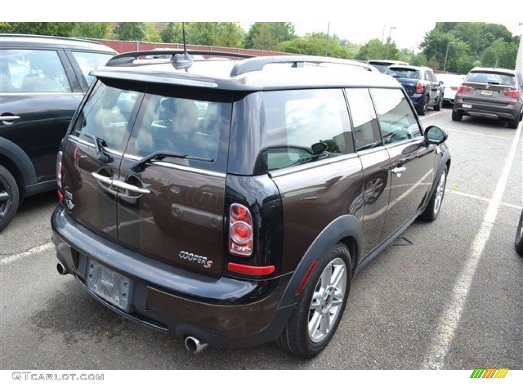 2011 Cooper S Clubman - Hot Chocolate Metallic / Hot Chocolate Lounge Leather photo #3