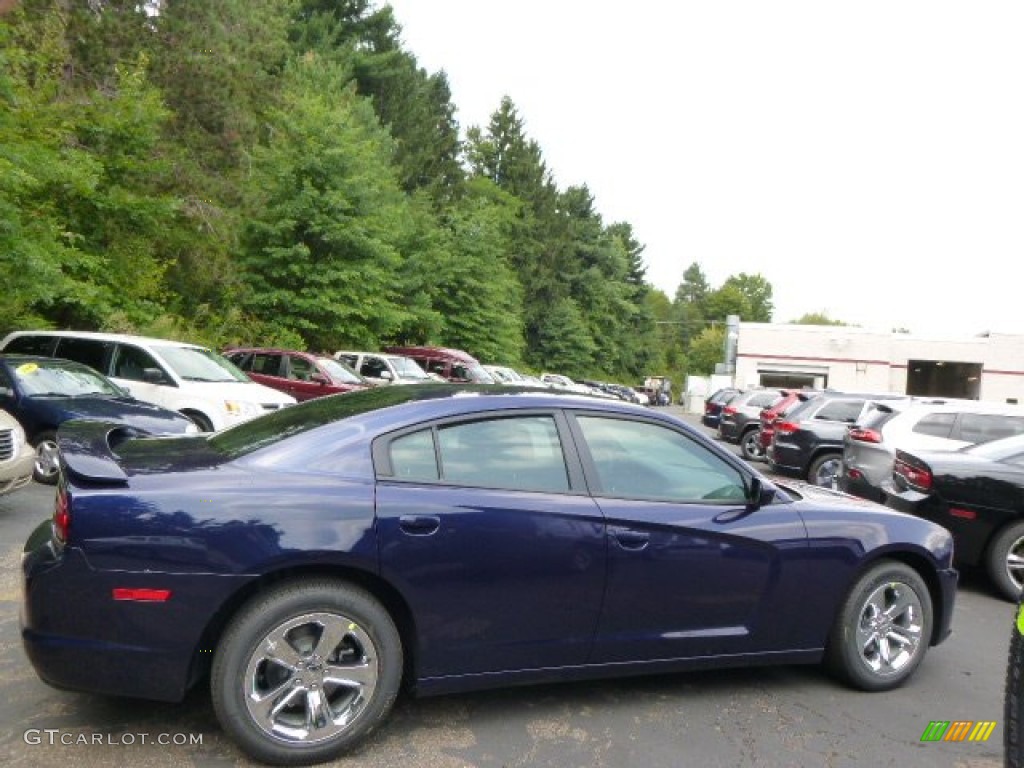 2014 Charger SE - Jazz Blue Pearl / Black photo #5