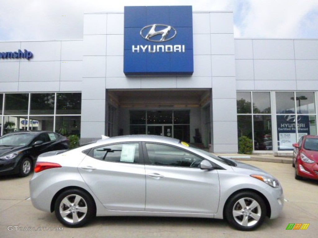 2012 Elantra GLS - Silver / Gray photo #1