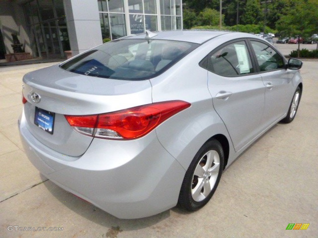 2012 Elantra GLS - Silver / Gray photo #2