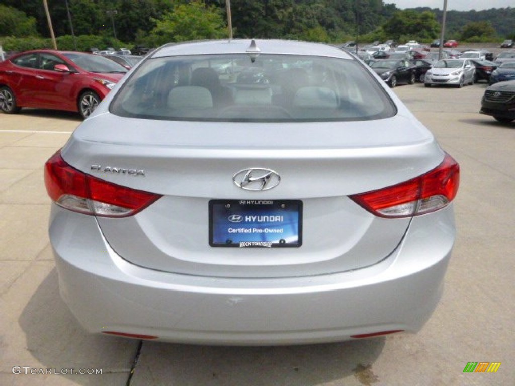 2012 Elantra GLS - Silver / Gray photo #3