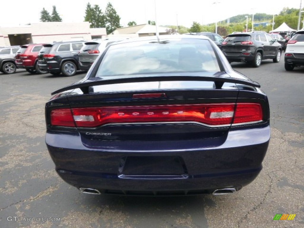 2014 Charger SE - Jazz Blue Pearl / Black photo #7