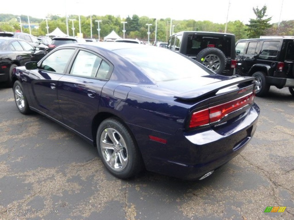 2014 Charger SE - Jazz Blue Pearl / Black photo #8