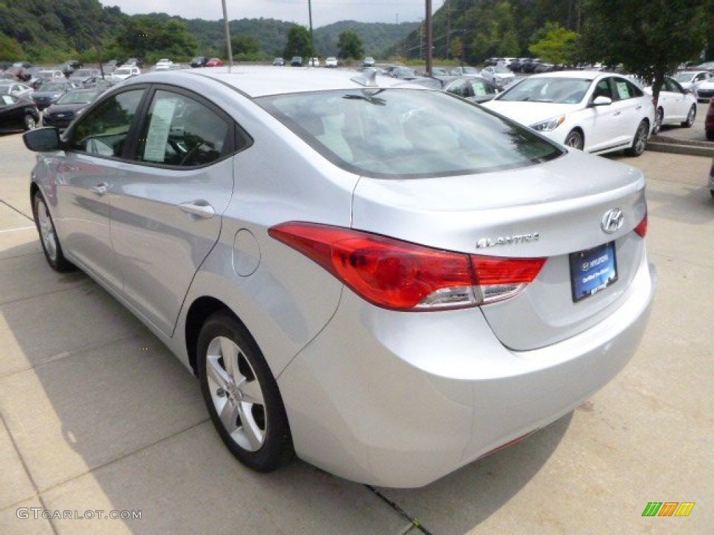 2012 Elantra GLS - Silver / Gray photo #4