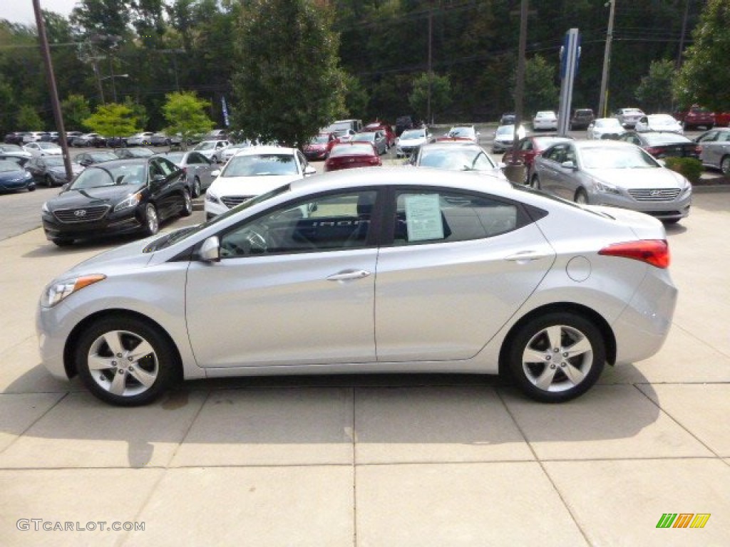 2012 Elantra GLS - Silver / Gray photo #5