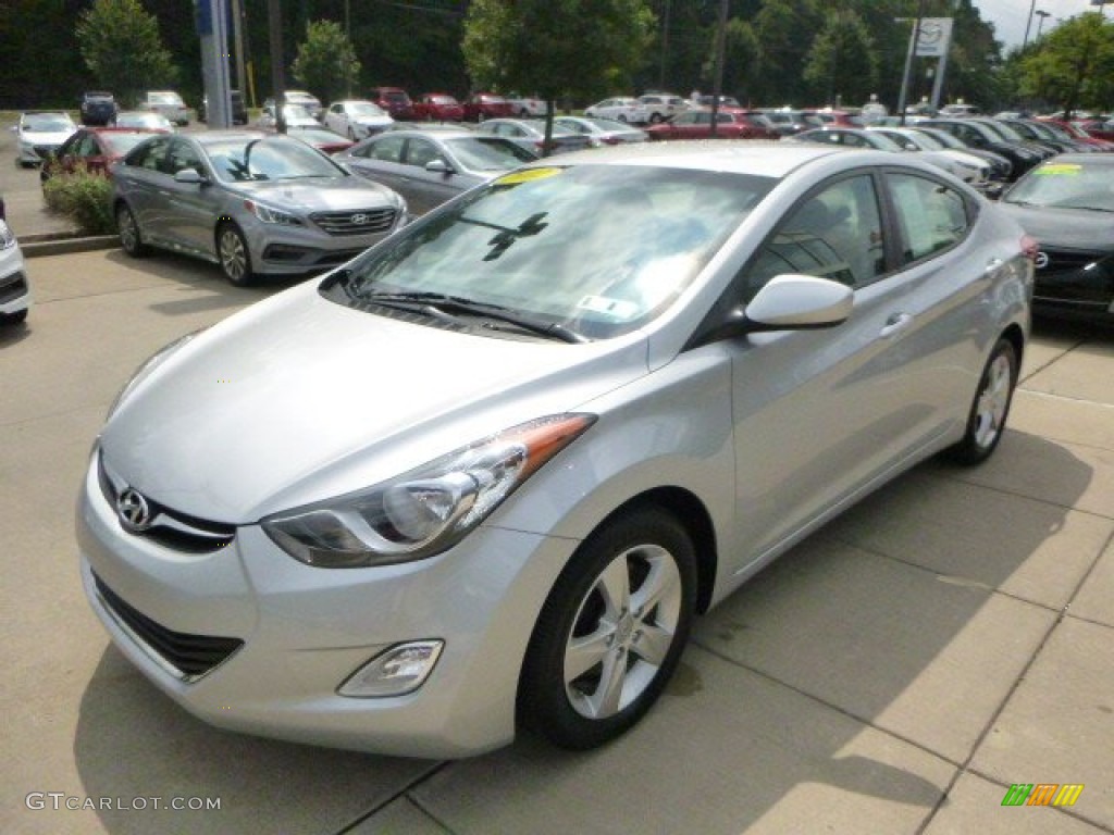 2012 Elantra GLS - Silver / Gray photo #6