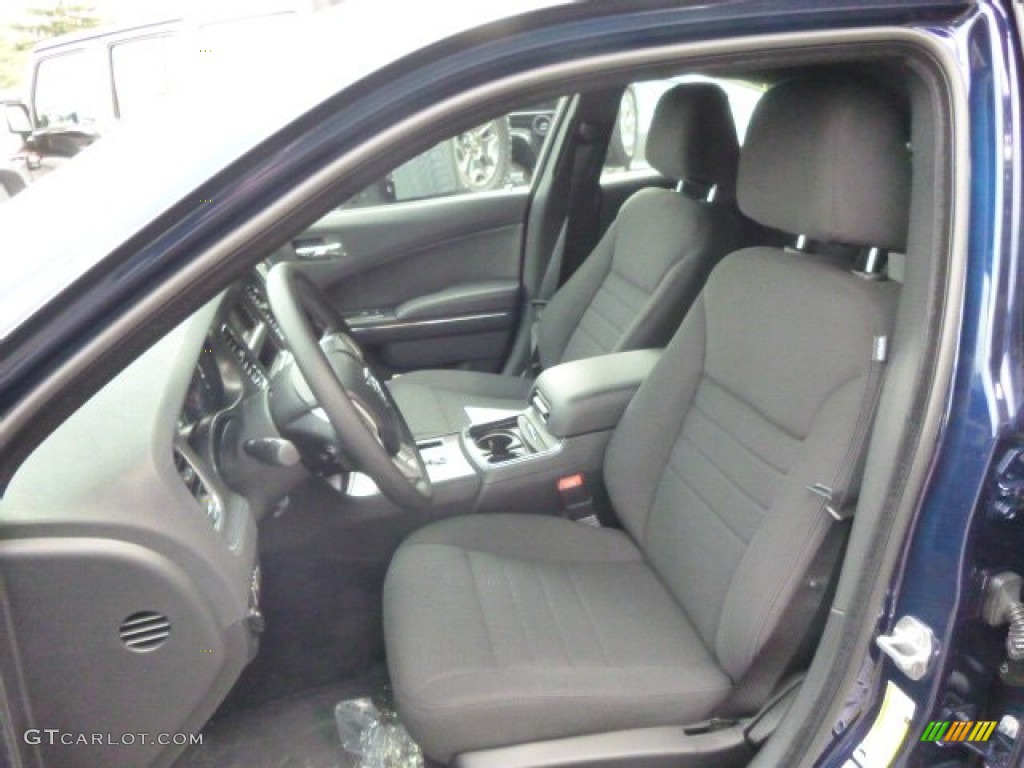 2014 Charger SE - Jazz Blue Pearl / Black photo #10