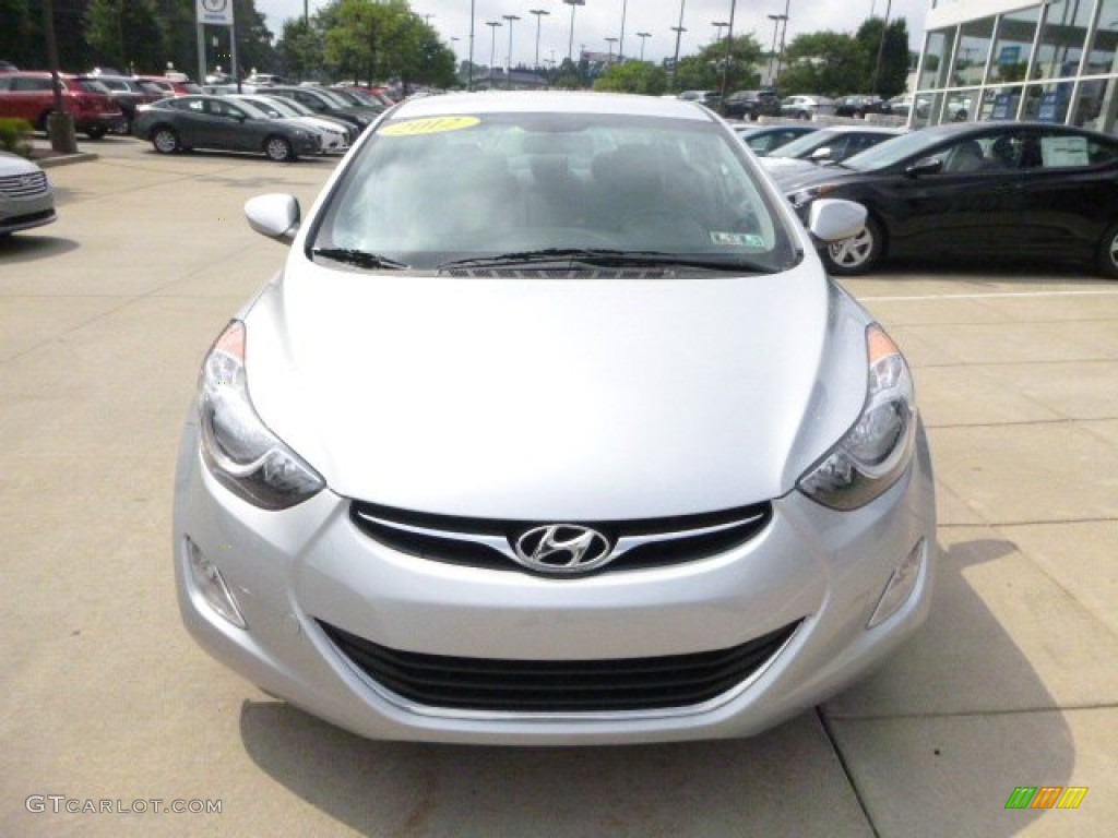 2012 Elantra GLS - Silver / Gray photo #7