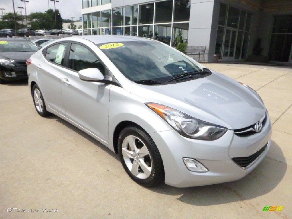 2012 Elantra GLS - Silver / Gray photo #8