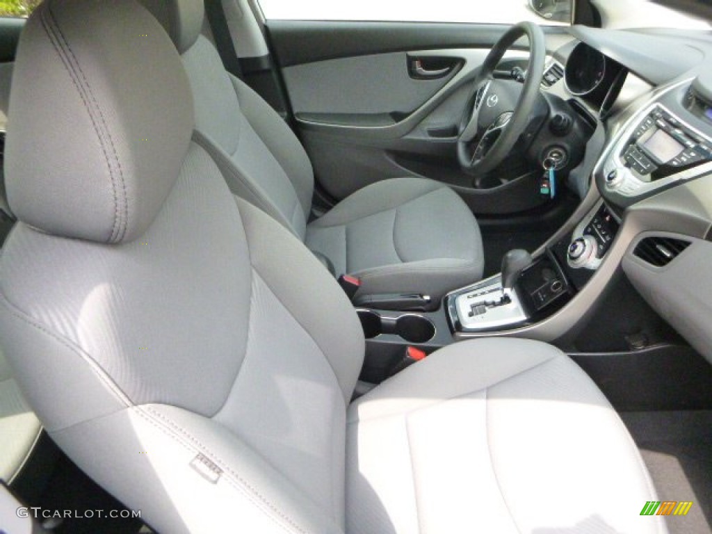 2012 Elantra GLS - Silver / Gray photo #10