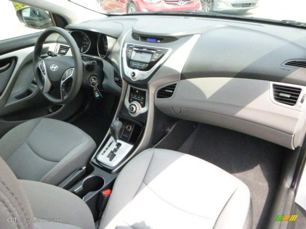 2012 Elantra GLS - Silver / Gray photo #11