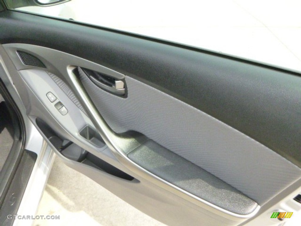 2012 Elantra GLS - Silver / Gray photo #12