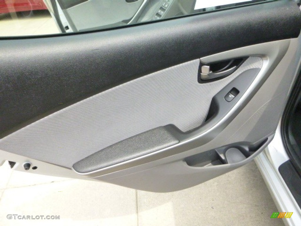 2012 Elantra GLS - Silver / Gray photo #18
