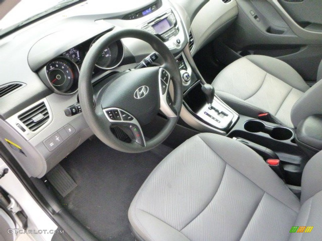 2012 Elantra GLS - Silver / Gray photo #20