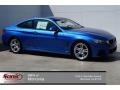 2015 Estoril Blue Metallic BMW 4 Series 428i Coupe  photo #1