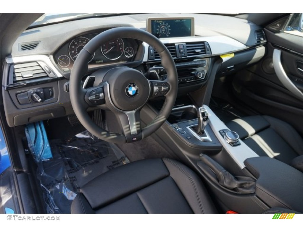 Black Interior 2015 BMW 4 Series 428i Coupe Photo #96579890