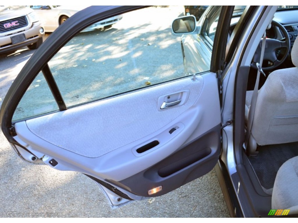 2002 Accord LX Sedan - Satin Silver Metallic / Quartz Gray photo #15