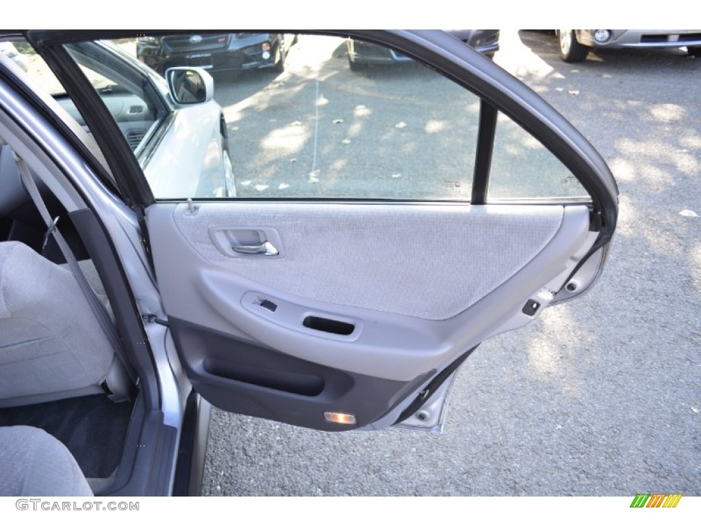 2002 Accord LX Sedan - Satin Silver Metallic / Quartz Gray photo #16