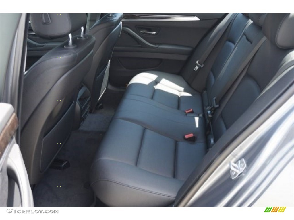 2015 BMW 5 Series 528i Sedan Rear Seat Photo #96580157