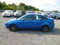 Blue Flame Metallic - Focus SES Sedan Photo No. 8