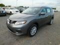 2014 Gun Metallic Nissan Rogue S AWD  photo #3