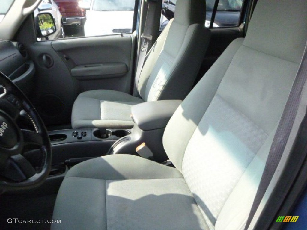 2006 Liberty Sport 4x4 - Atlantic Blue Pearl / Medium Slate Gray photo #7