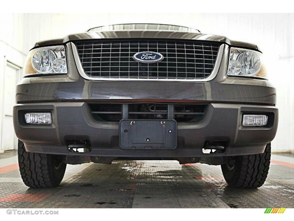 2005 Expedition XLT 4x4 - Dark Stone Metallic / Medium Parchment photo #3