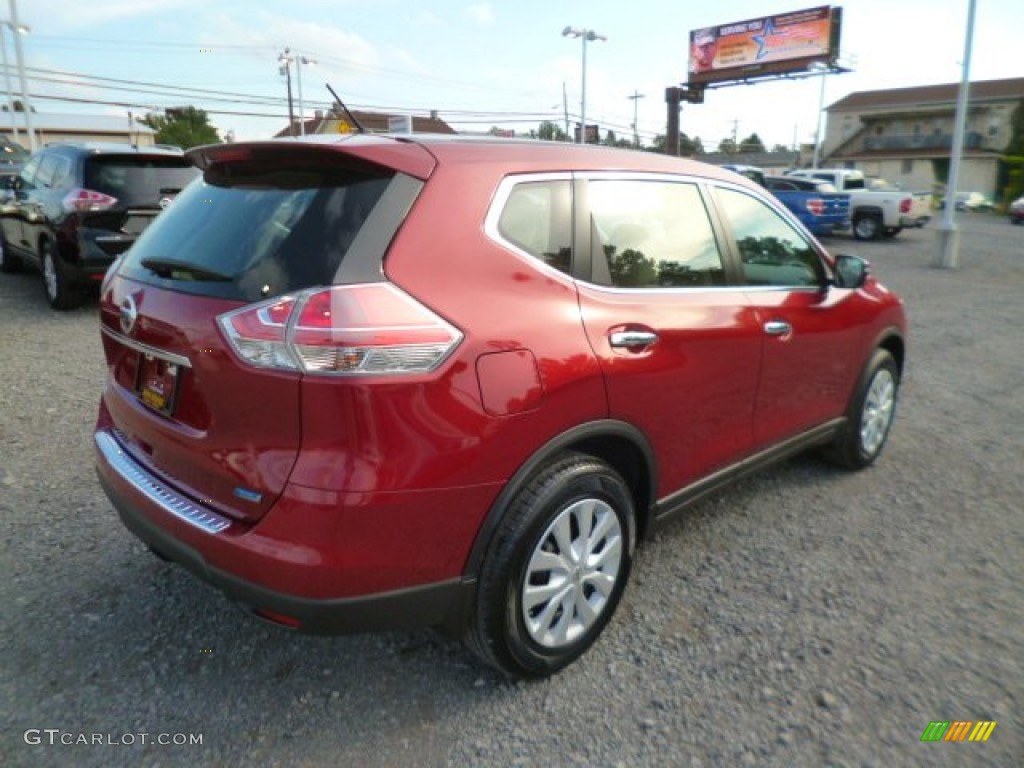 2014 Rogue S - Cayenne Red / Almond photo #7