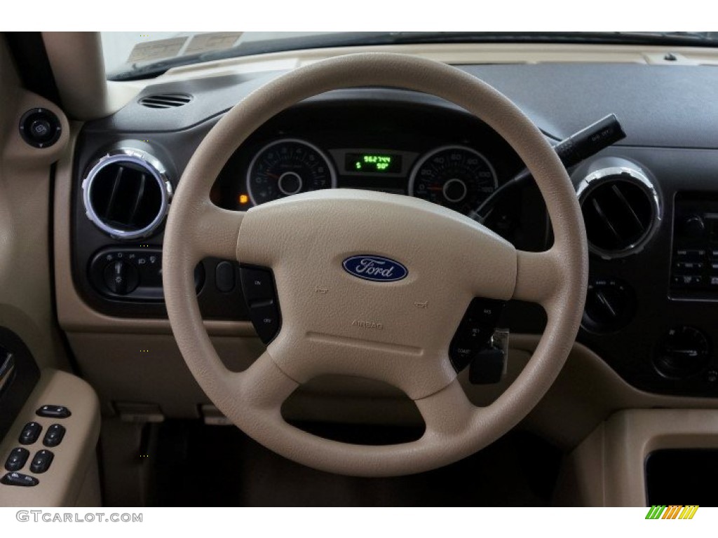 2005 Expedition XLT 4x4 - Dark Stone Metallic / Medium Parchment photo #32