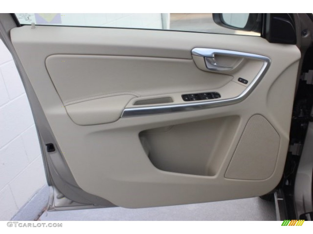2015 Volvo XC60 T5 Drive-E Soft Beige Door Panel Photo #96582959