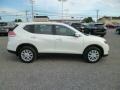 2014 Moonlight White Nissan Rogue S AWD  photo #8