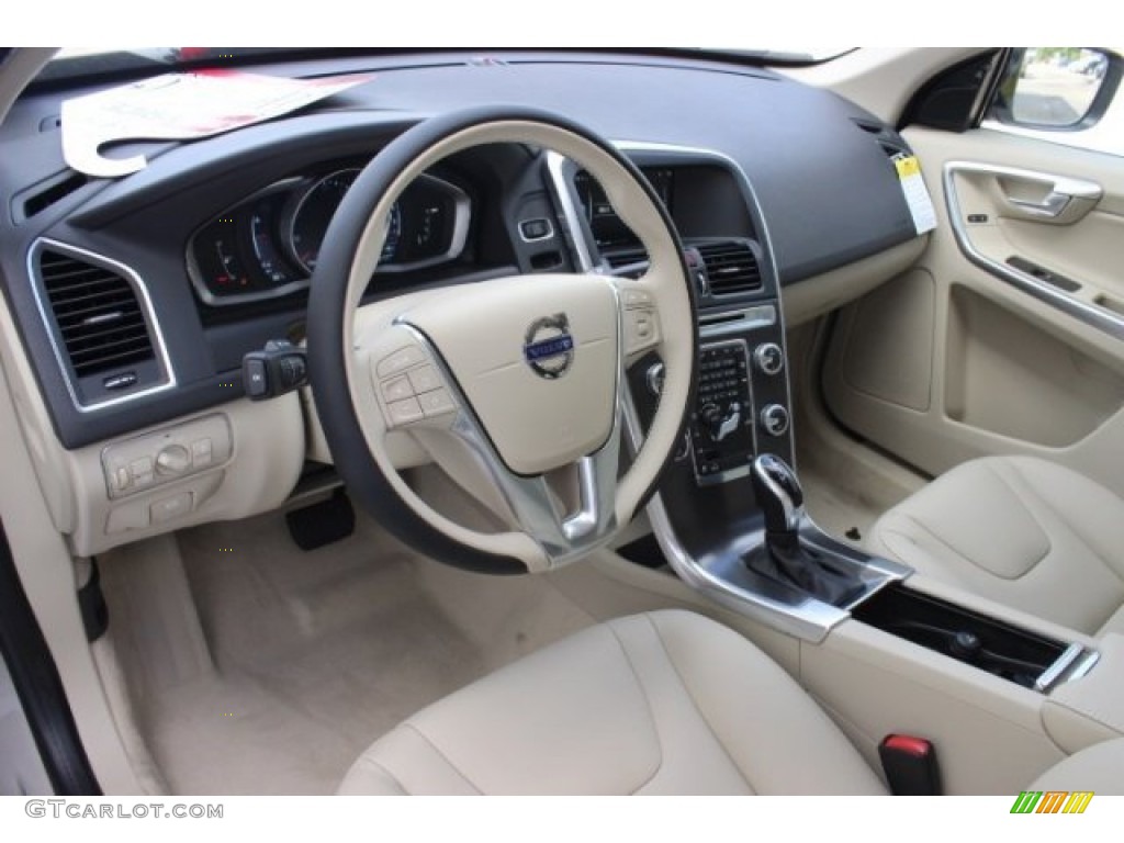 Soft Beige Interior 2015 Volvo XC60 T5 Drive-E Photo #96582977