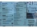 2015 Volvo XC60 T5 Drive-E Window Sticker