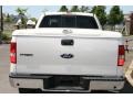 2007 White Sand Tri-Coat Ford F150 Lariat SuperCab 4x4  photo #5