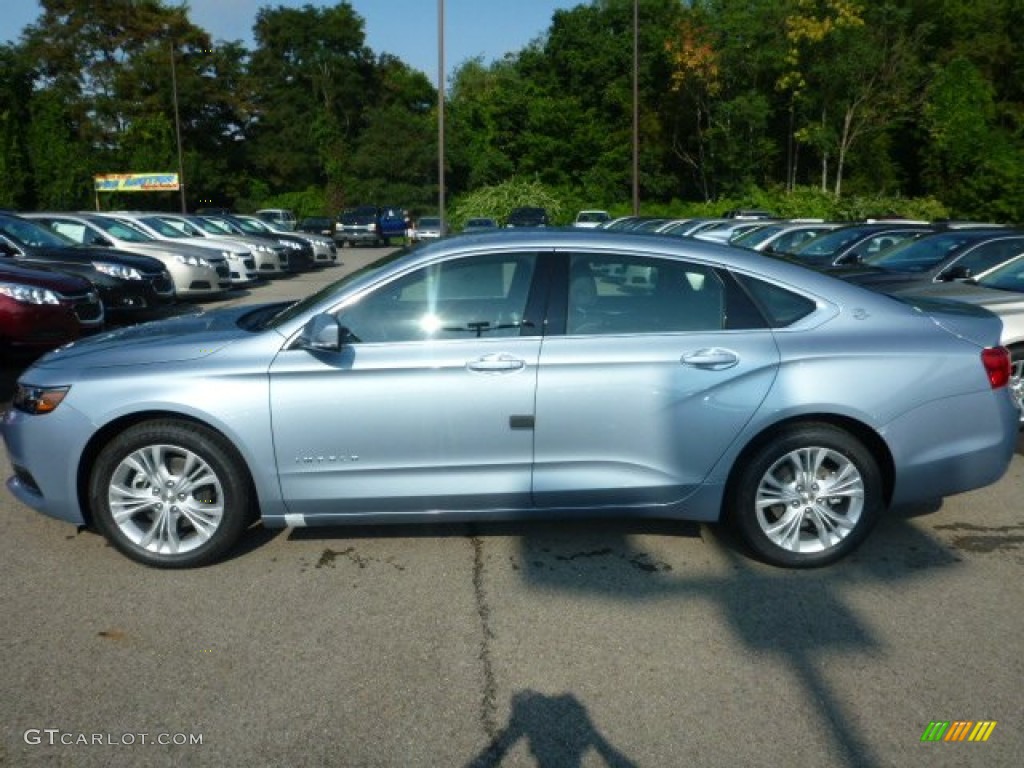 2015 Impala LT - Silver Topaz Metallic / Jet Black photo #2
