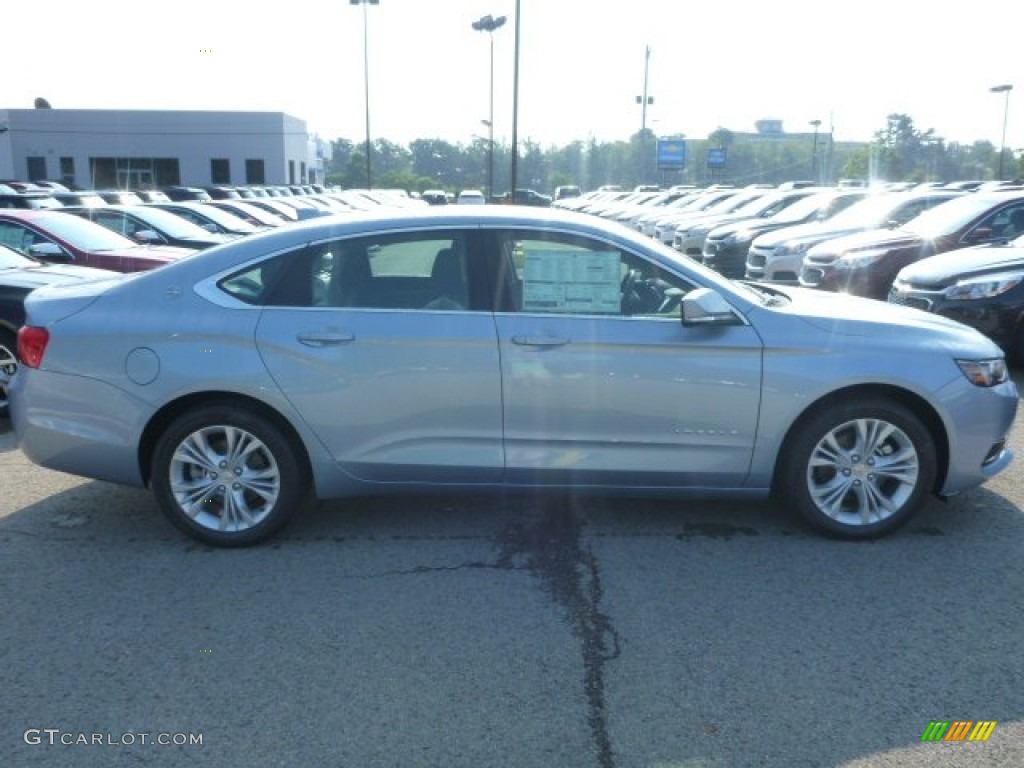 2015 Impala LT - Silver Topaz Metallic / Jet Black photo #6