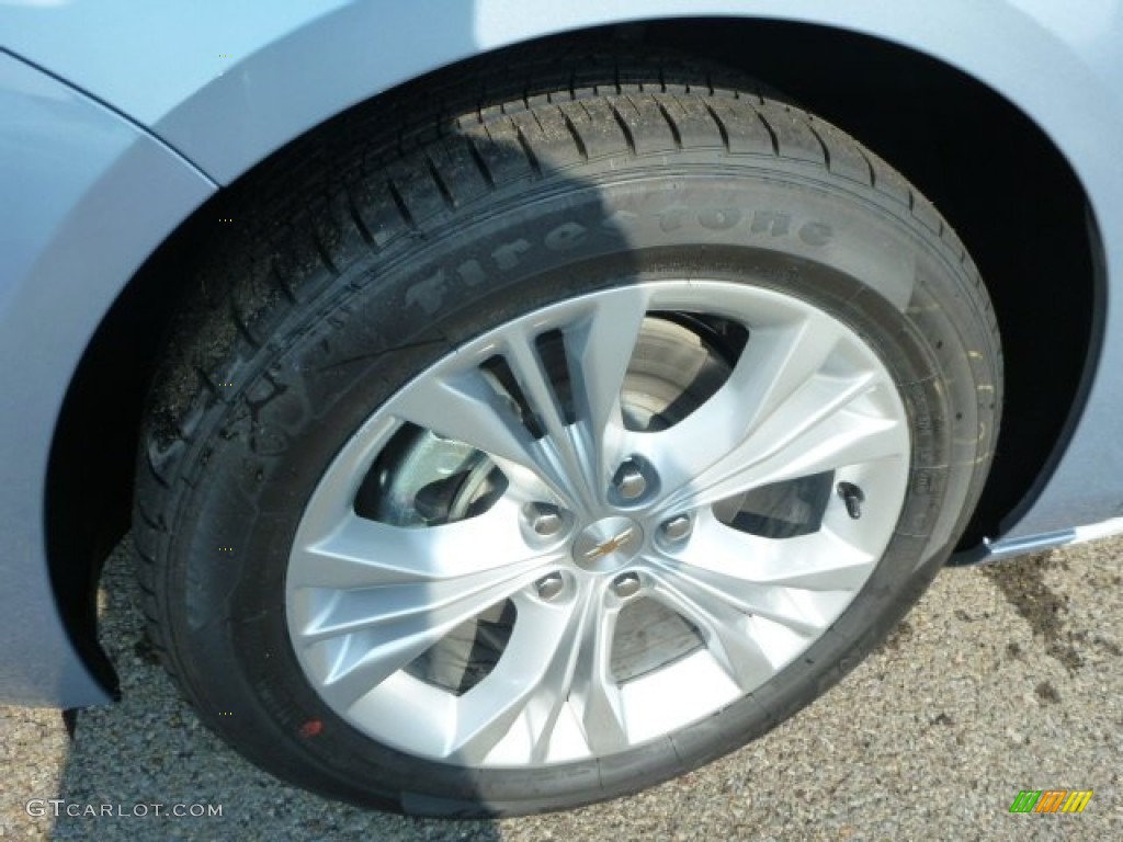 2015 Impala LT - Silver Topaz Metallic / Jet Black photo #9