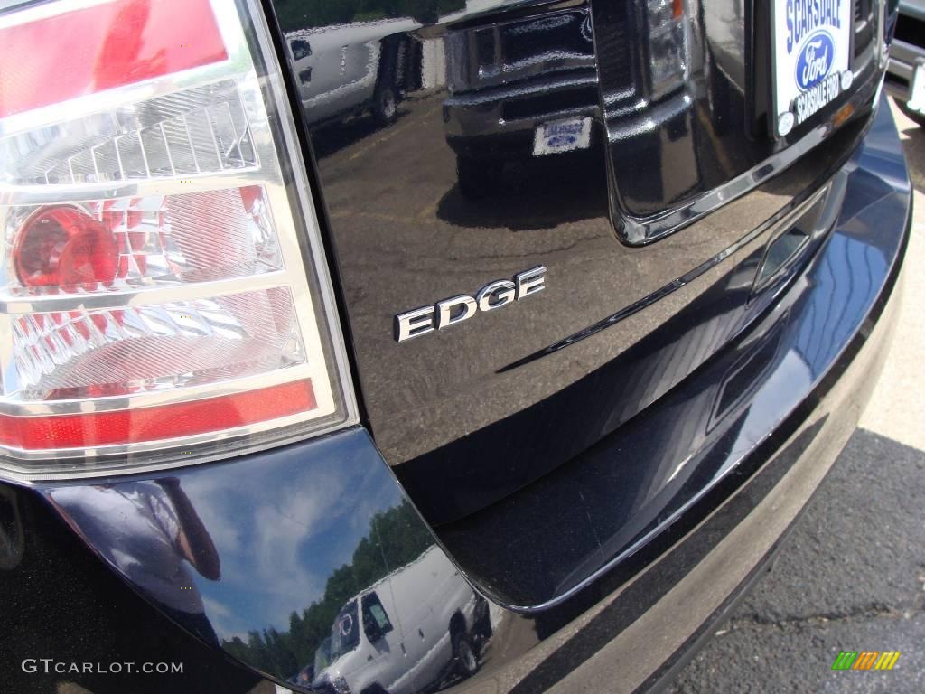 2008 Edge SE AWD - Dark Ink Blue Metallic / Medium Light Stone photo #7