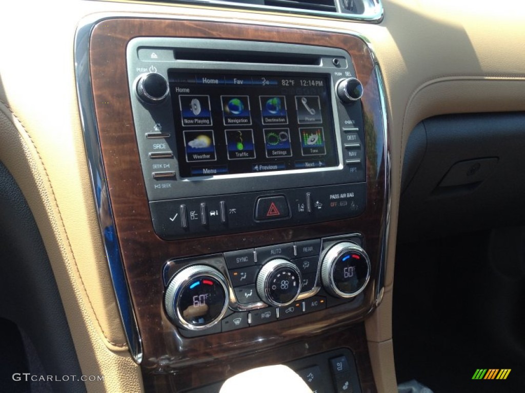 2015 Enclave Premium AWD - Dark Chocolate Metallic / Choccachino/Cocoa photo #10