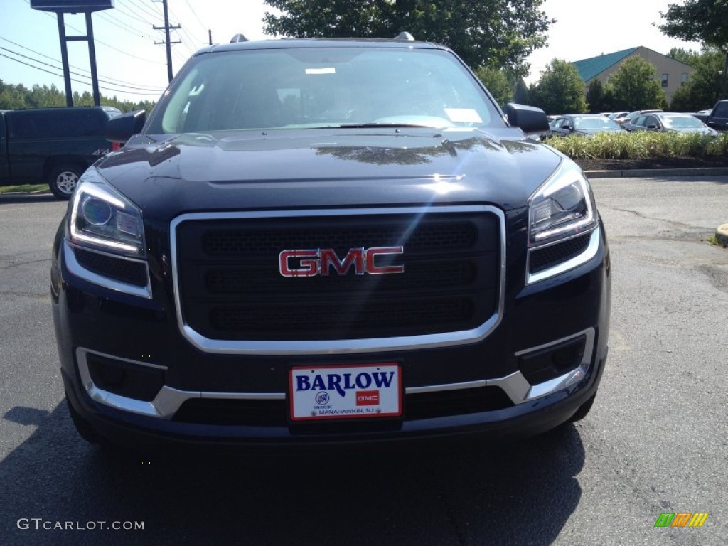 2015 Acadia SLE - Dark Sapphire Blue Metallic / Light Titanium photo #2