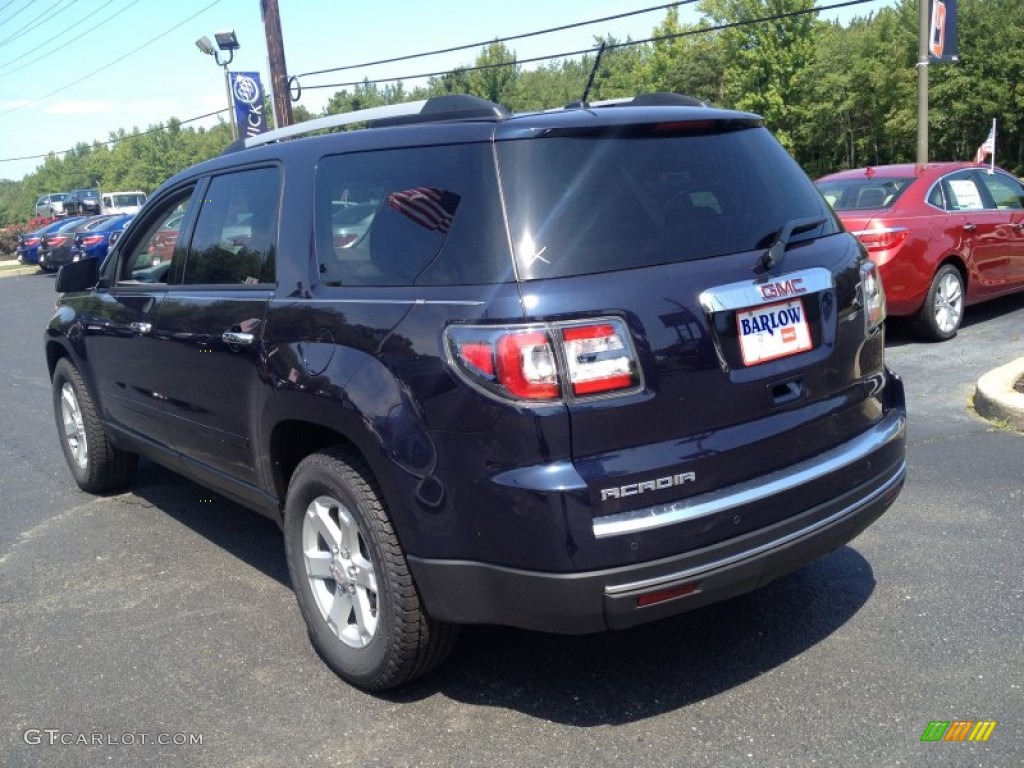 2015 Acadia SLE - Dark Sapphire Blue Metallic / Light Titanium photo #4