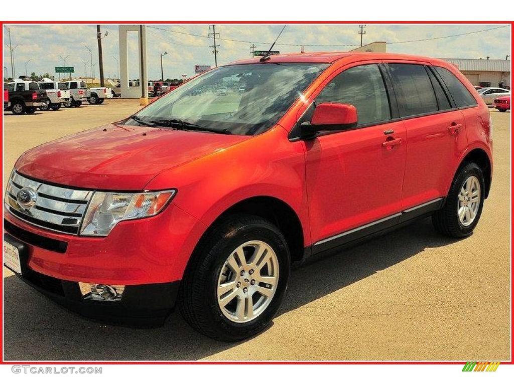 Redfire Metallic Ford Edge