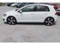 Pure White 2015 Volkswagen Golf GTI 4-Door 2.0T Autobahn Exterior